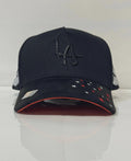 Caps'Fans 'LA Angels' Hat- Black/Red