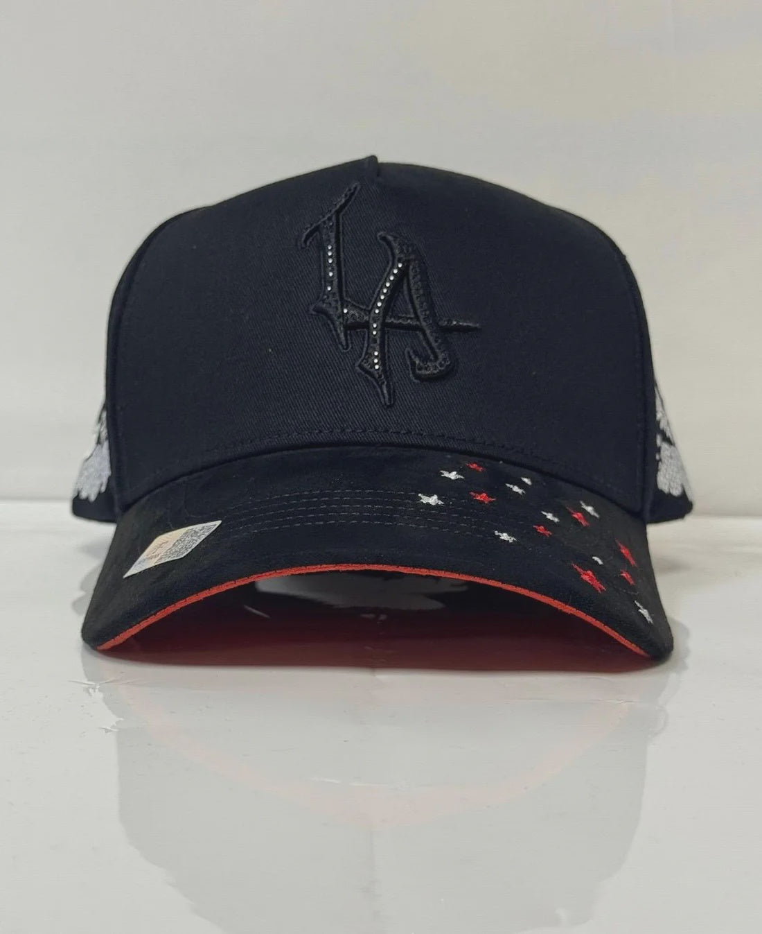 Caps'Fans 'LA Angels' Hat- Black/Red