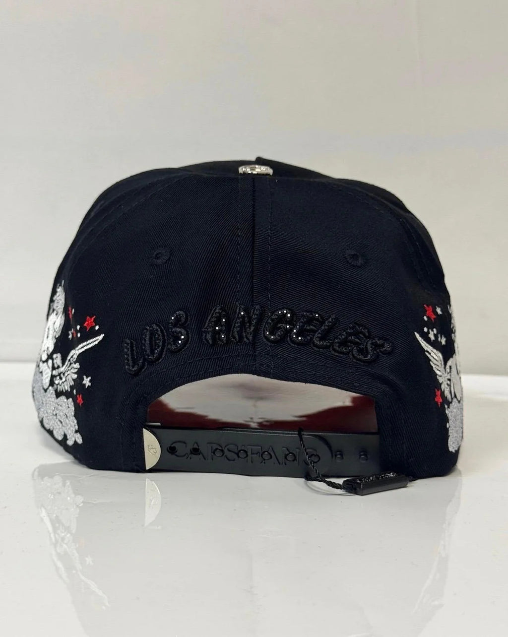 Caps'Fans 'LA Angels' Hat- Black/Red
