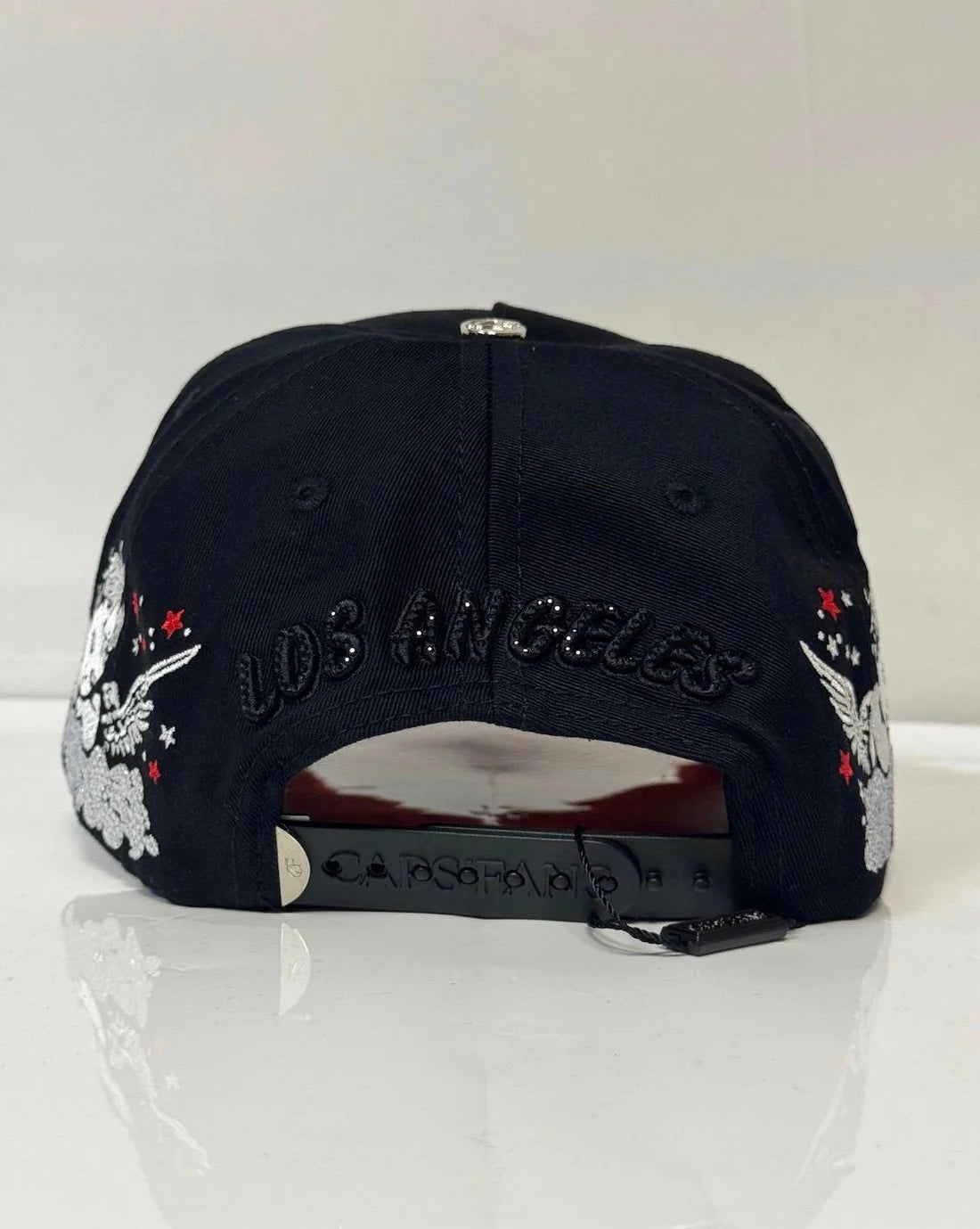 Caps'Fans 'LA Angels' Hat- Black/Red