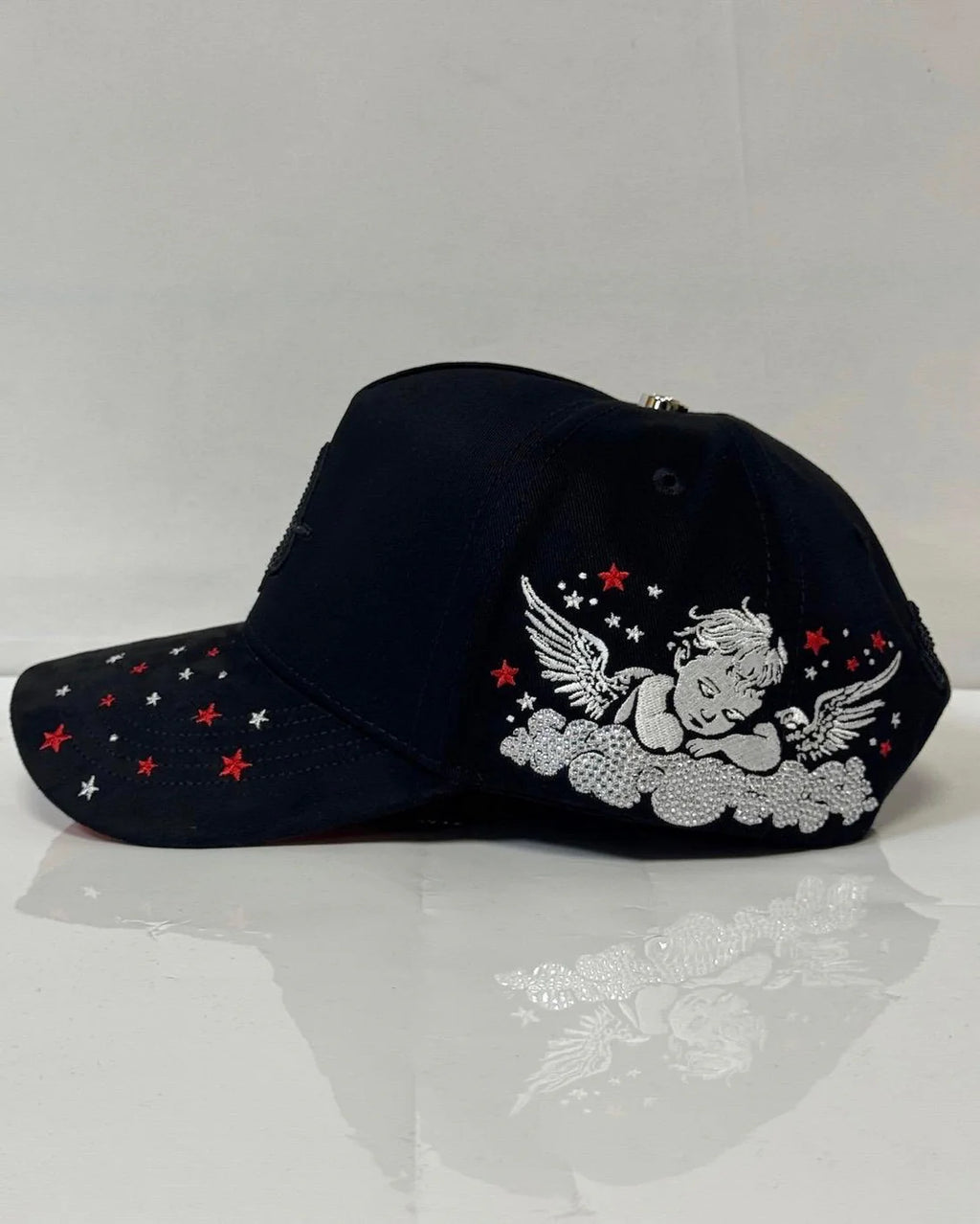 Caps'Fans 'LA Angels' Hat- Black/Red