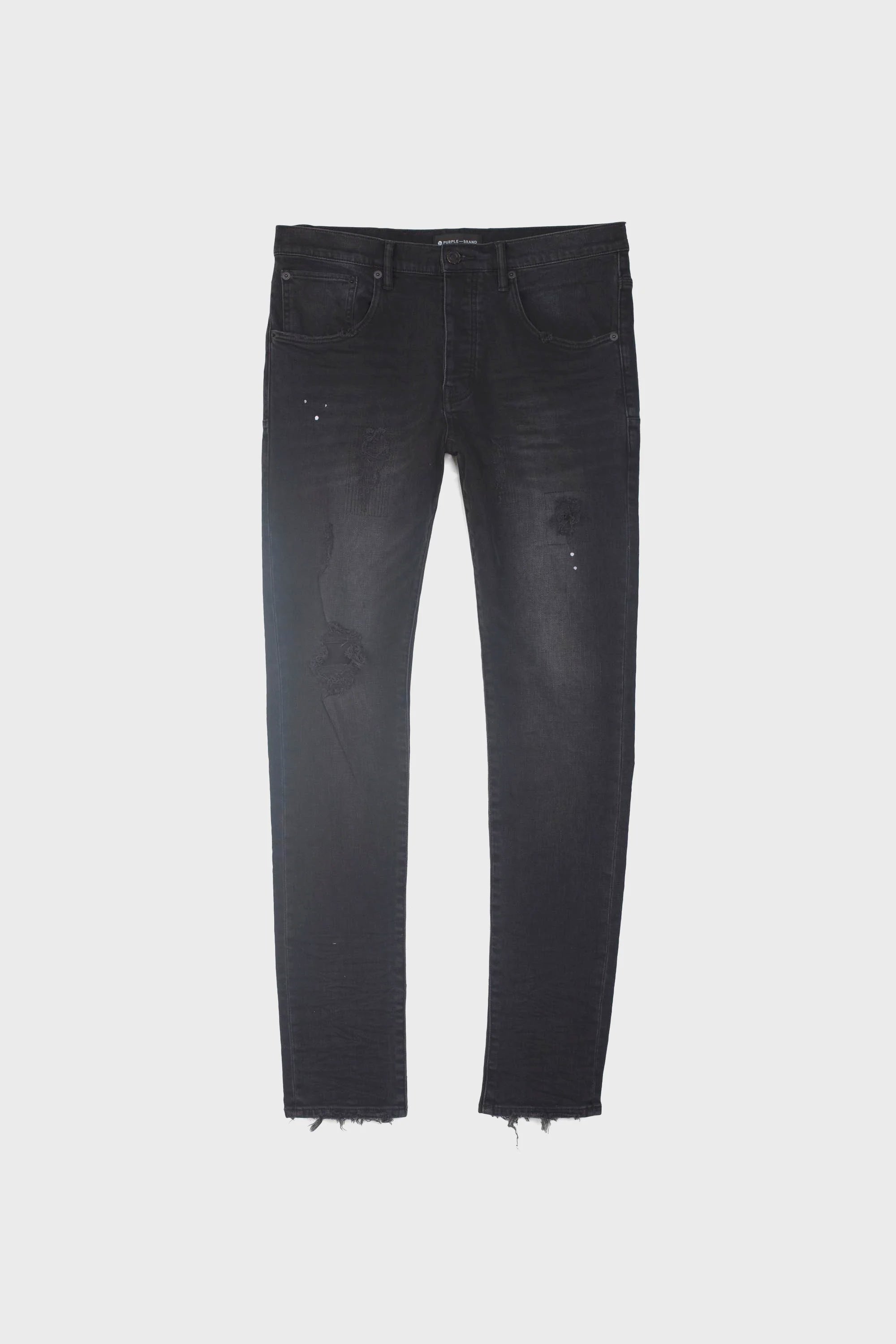 PURPLE P002-BLR Slim Jeans- Black