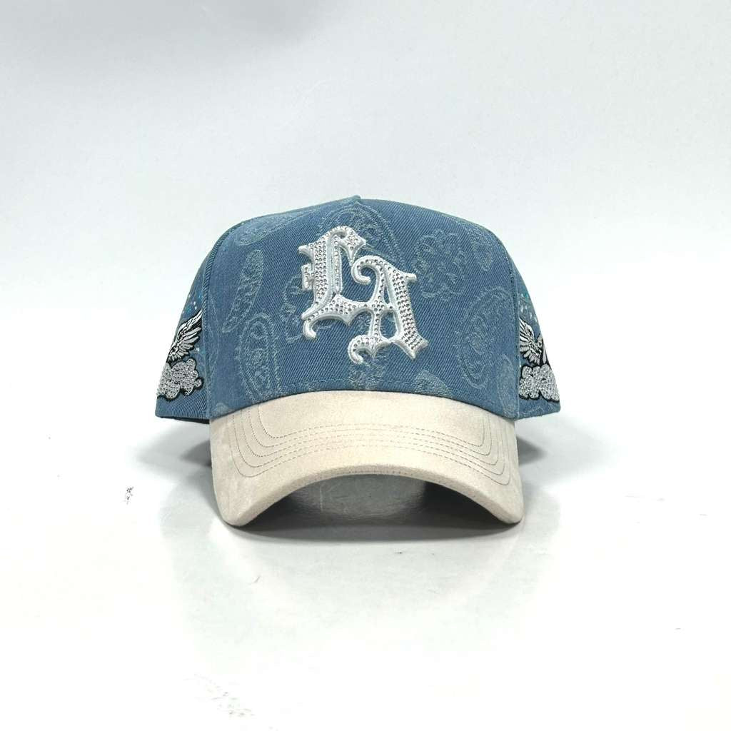 Caps'Fans 'LA Angels' Hat- Beige/Blue
