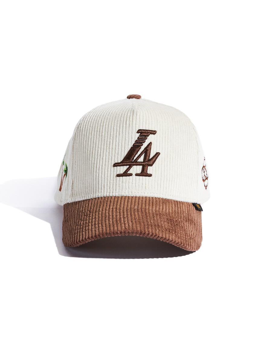 Reference Paradise Corduroy- Cream/Brown