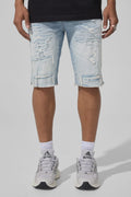 Jordan Craig Arlington Denim Shorts- Sky Blue