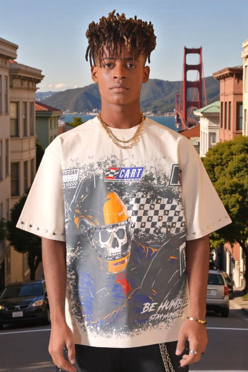 Elite Fast Washed Tee- Cream