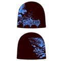 SHATTERED 'Catching Feelings' Beanie- Black/Blue