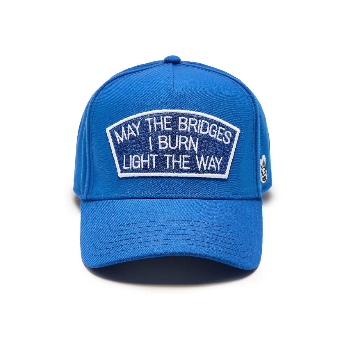 Cult May the Bridges-A Frame Snapback- Royal Blue