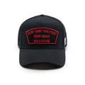 Cult Ever Saint Has A Past-A Frame Snapback Hat- Blk