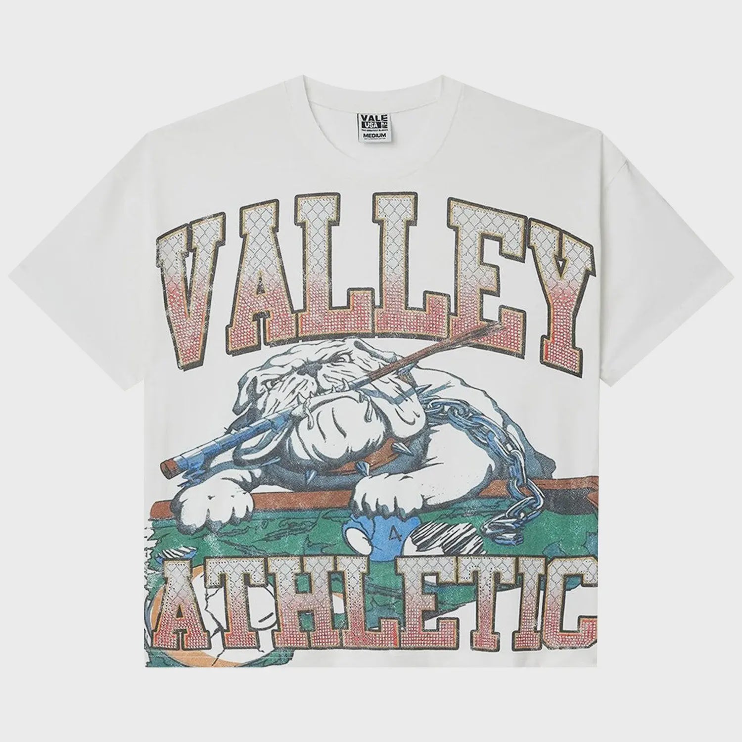 Valley Pollo Bling T-Shirt- White