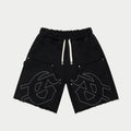 Godspeed 'Carpenter Distressed' Shorts- Black