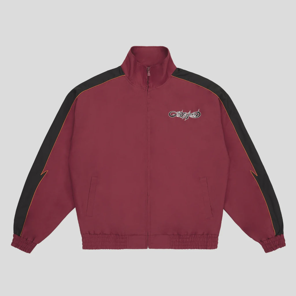 GodSpeed Gt Track Jacket- Red Wine