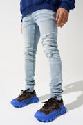 Serenede 'Potala Palace' Skinny Jeans- Lt Blue