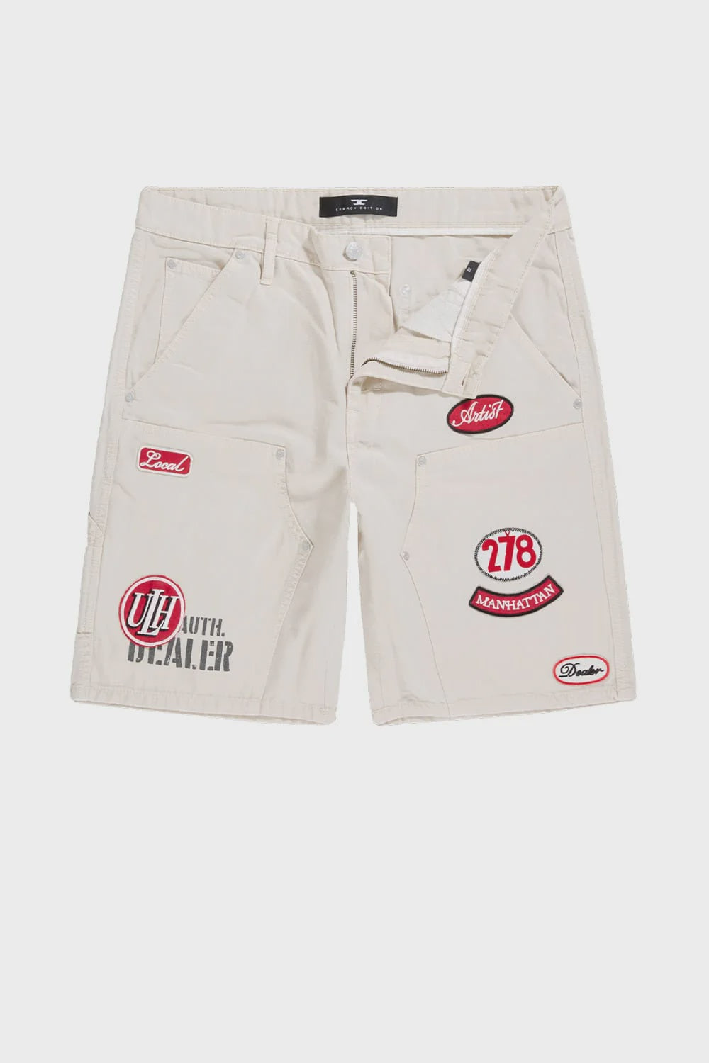 JC Local Dealer Service Shorts- Bone