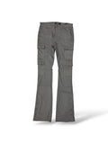 PJ Mark Leather Stacks- Lt Grey