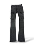 PJ Mark Leather Stacks- Black