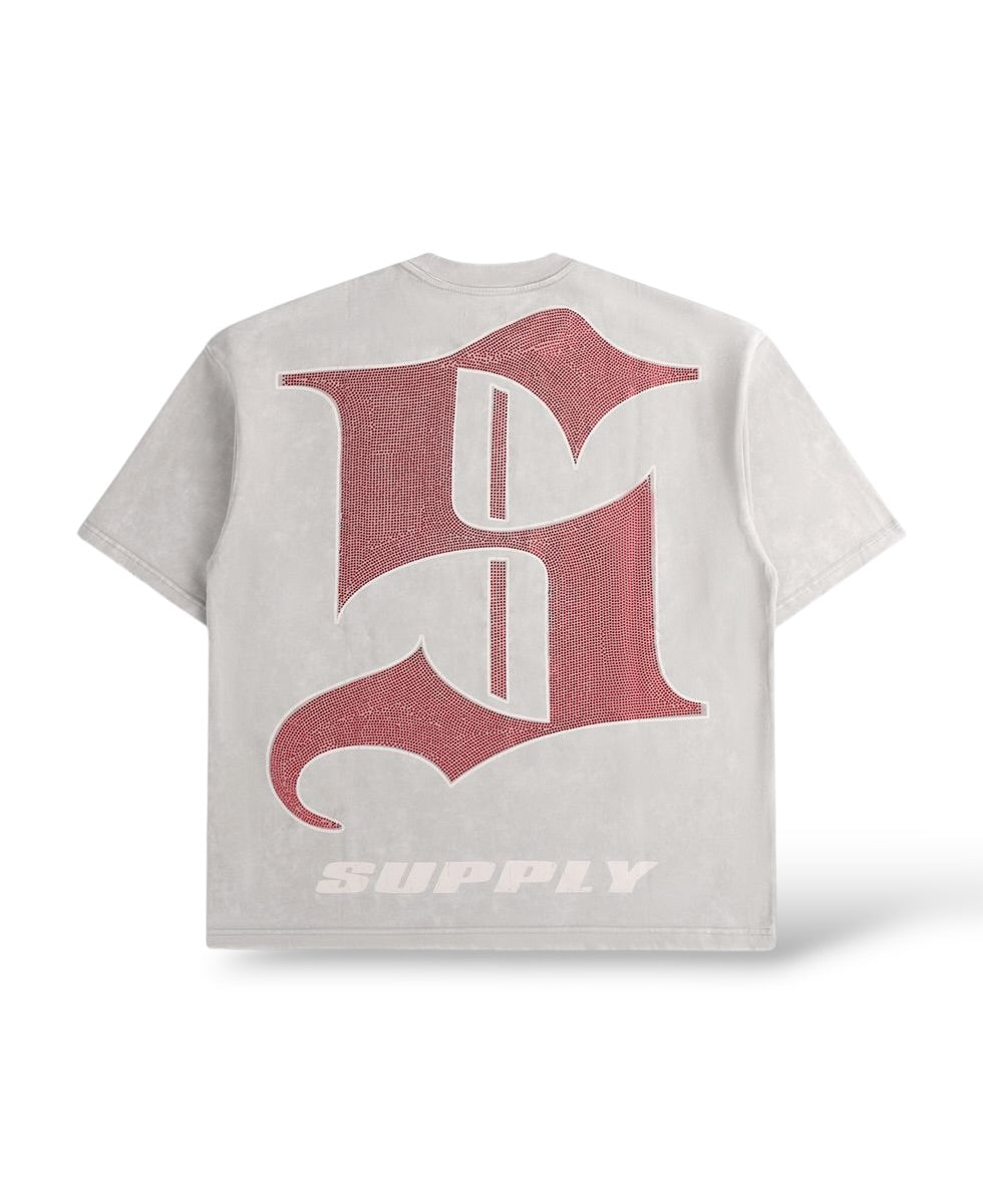Supply Studios  'OuterSpace' T-Shirt- Grey