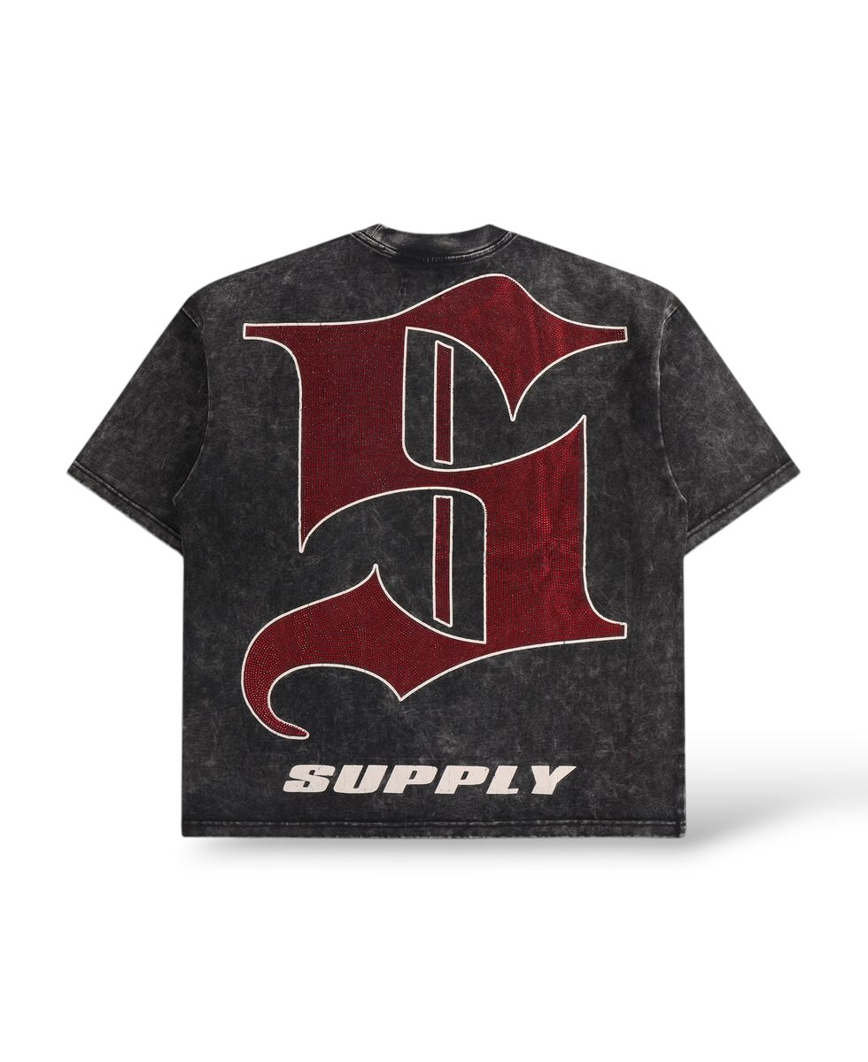 Supply Studios  'OuterSpace' T-Shirt- Black