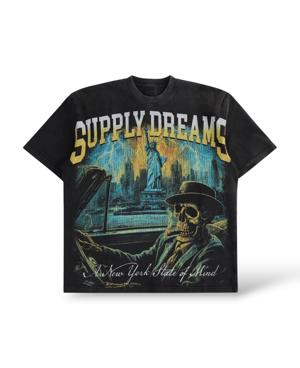 Supply Studios 'State Of Mind' T-Shirt - Black
