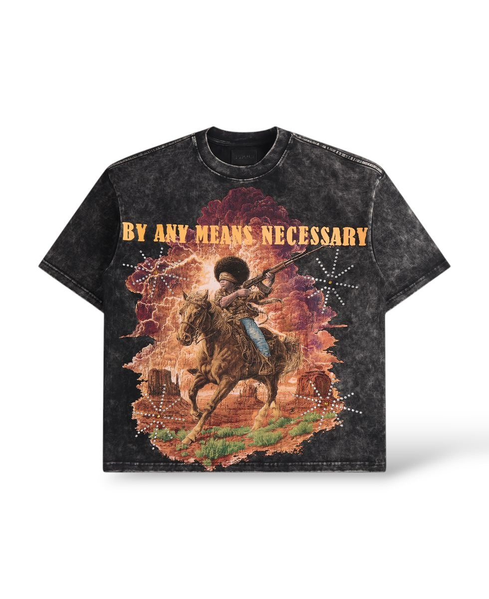 Supply Studios  'Supply West' T-Shirt- Black