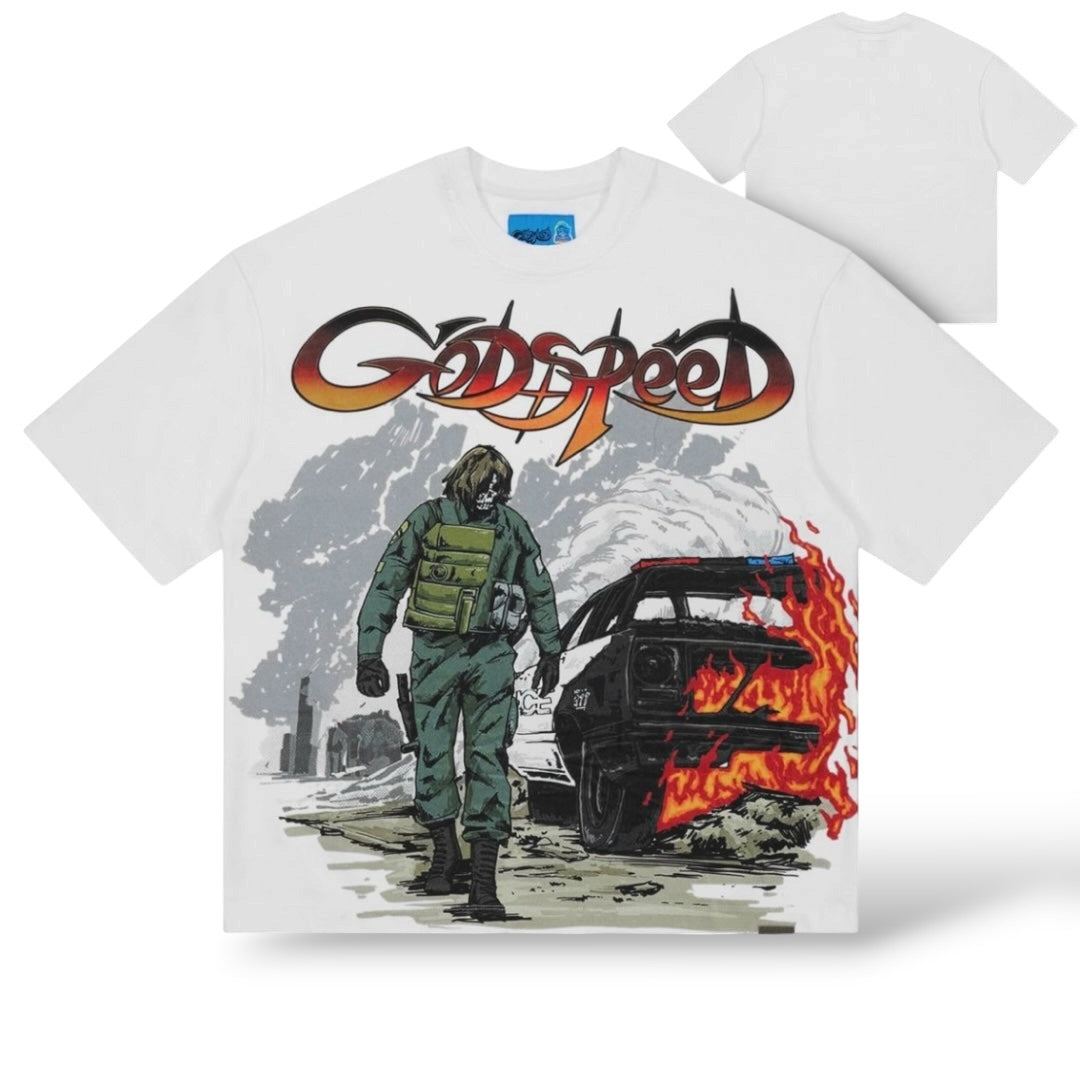 GodSpeed 'Khaos' T-Shirt- White