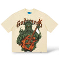 GodSpeed 'Liberty Rock' T-Shirt- Cream