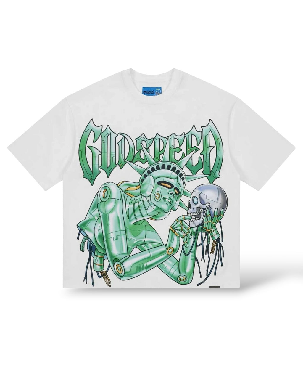 GodSpeed  'Freedom Protocol' T-Shirt- White