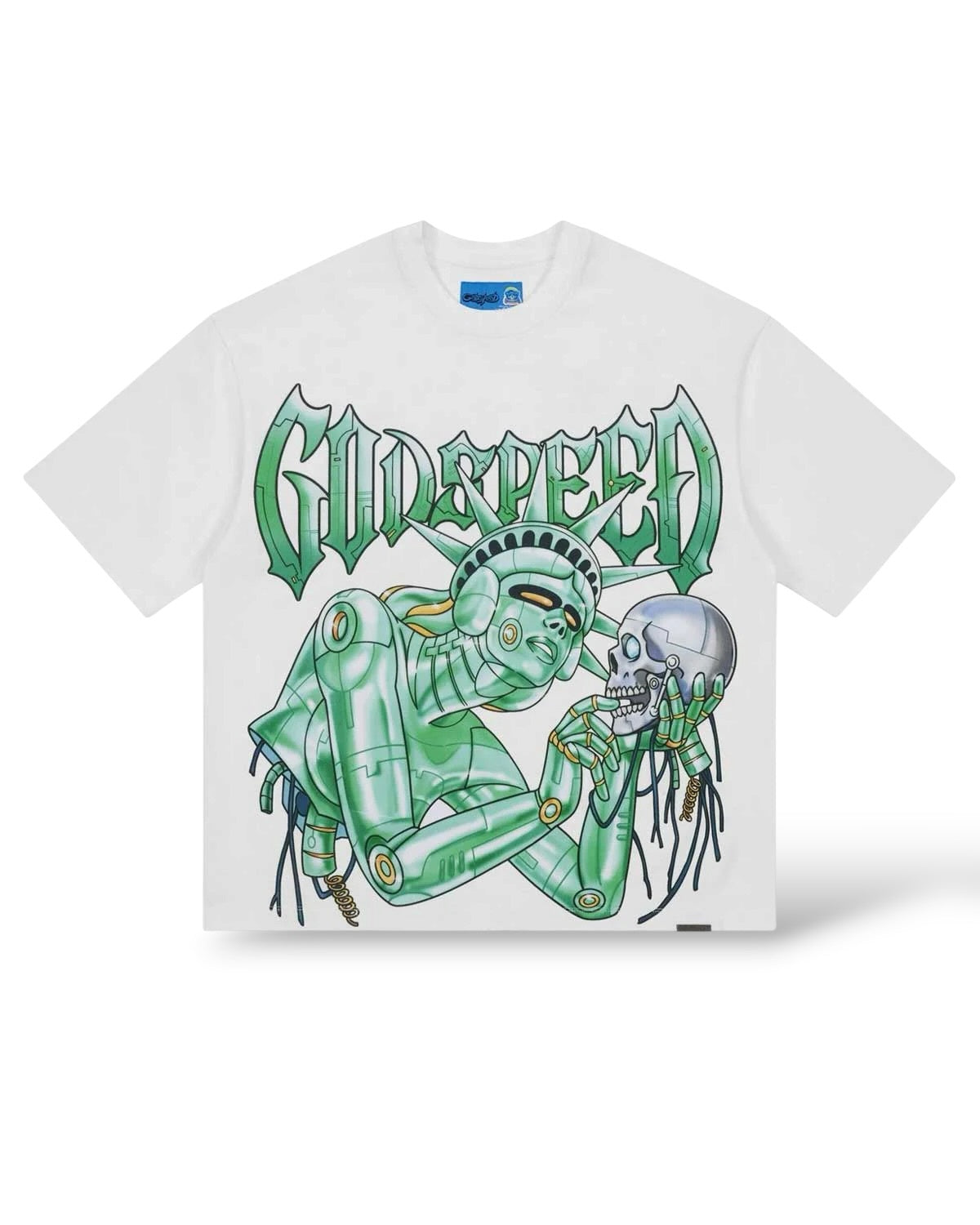 GodSpeed  'Freedom Protocol' T-Shirt- White