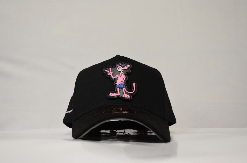 Caps'Fans 'Pink Panther' Hat- Black/Pink