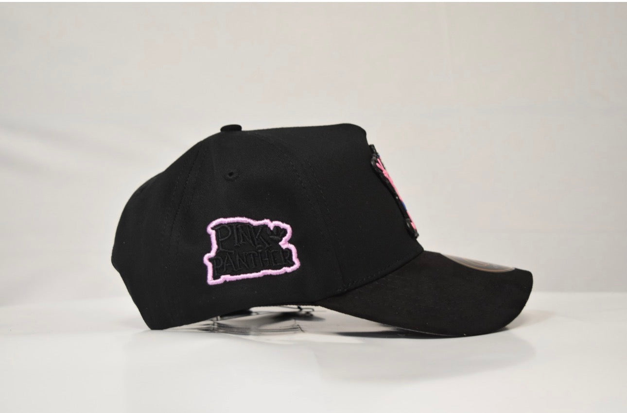 Caps'Fans 'Pink Panther' Hat- Black/Pink