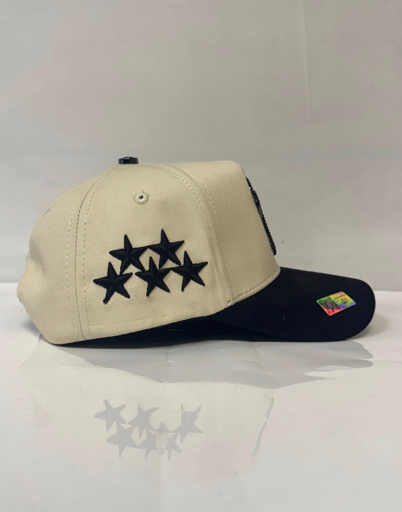 Caps'Fans 'NY Stars' Hat- Black/Beige