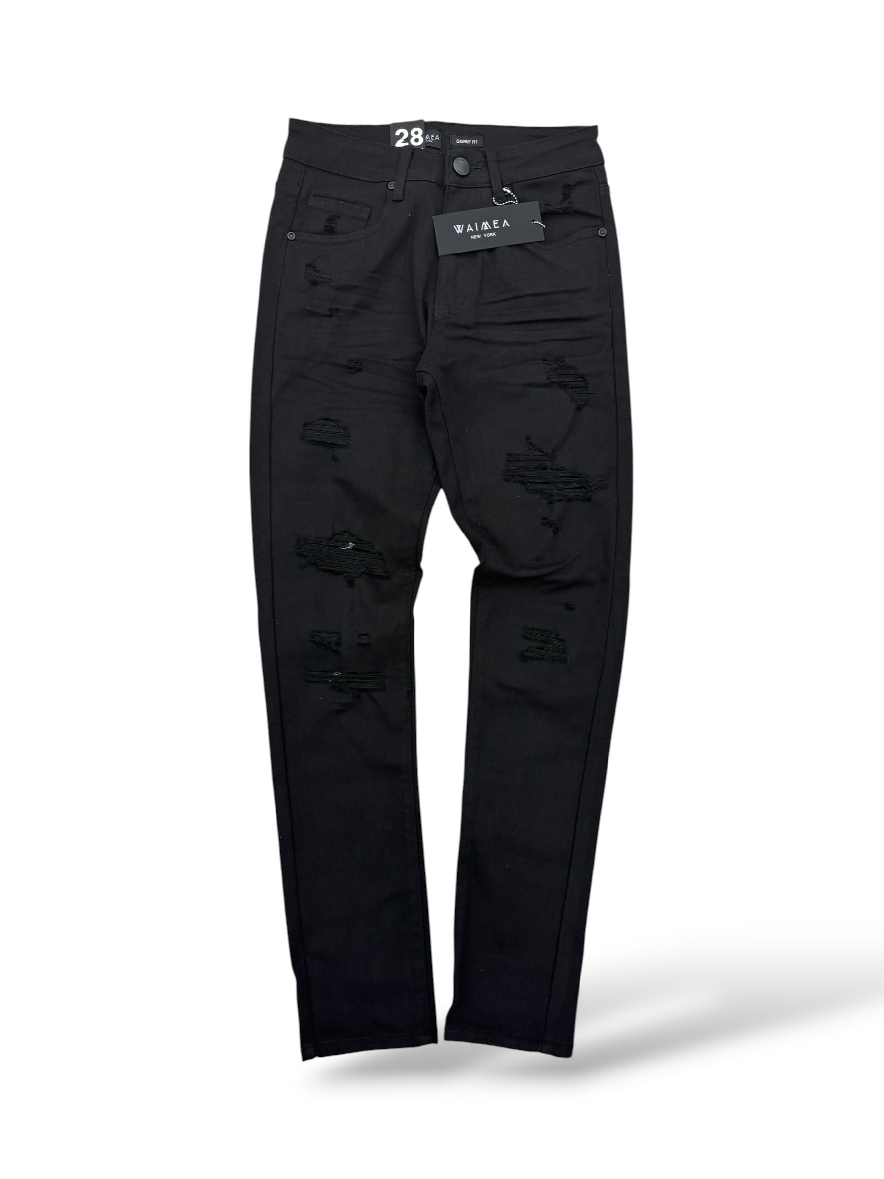 Waimea 69TA Skinny Jeans- Jet Black