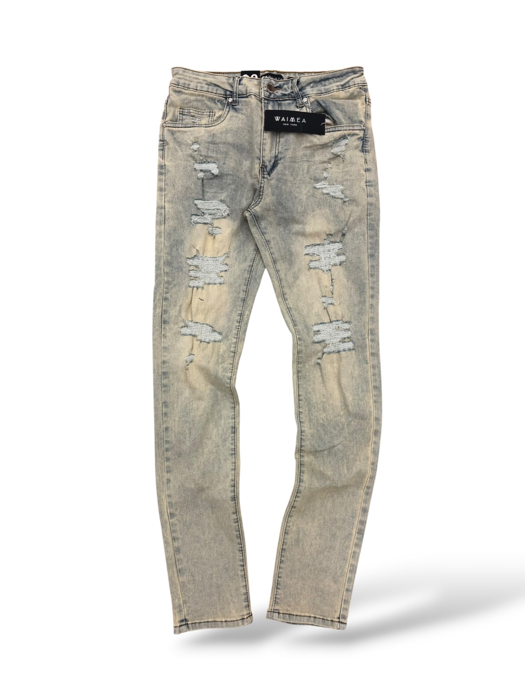 Waimea '70D' Skinny Jeans- Antique Blue Wash