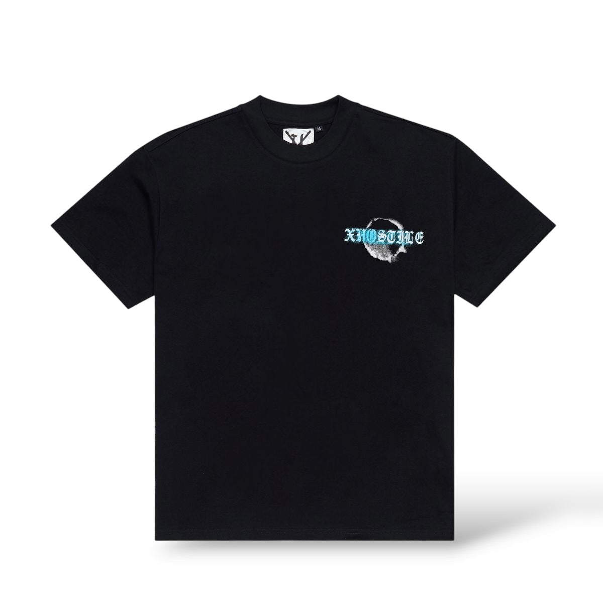 X Hostile 'Extinction Blue' T-Shirt- Black/Blue