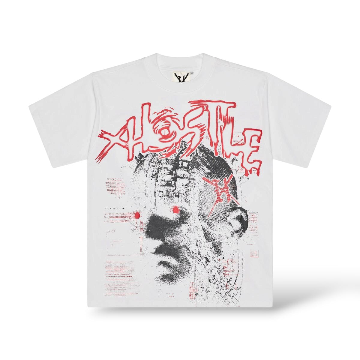 X Hostile 'Lost Identity' T-Shirt- White