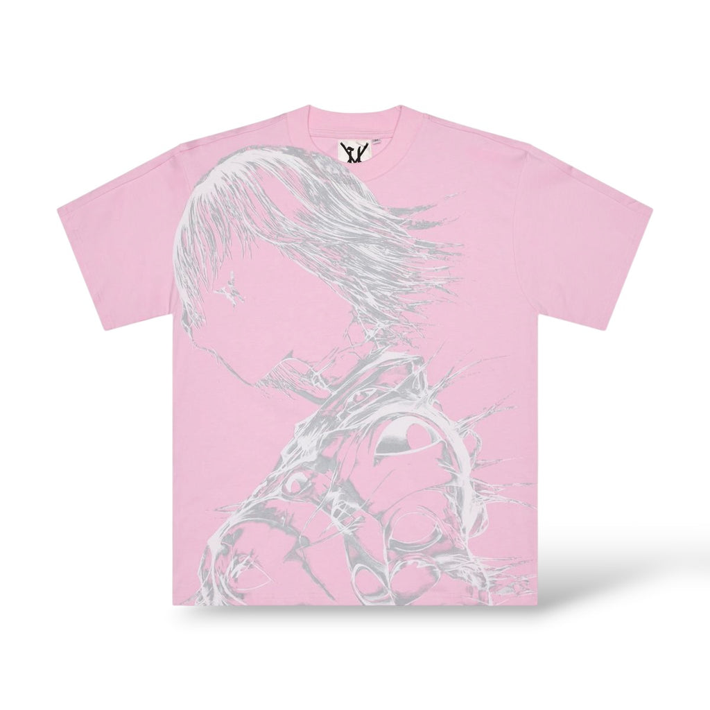 X Hostile 'Halo' T-Shirt- Pink