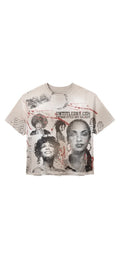 Untitled 'U88' T-Shirt- Eggshell