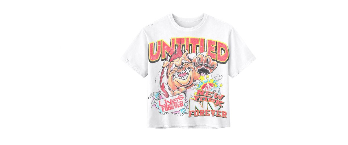 Untitled 'New York Forever' T-Shirt- White