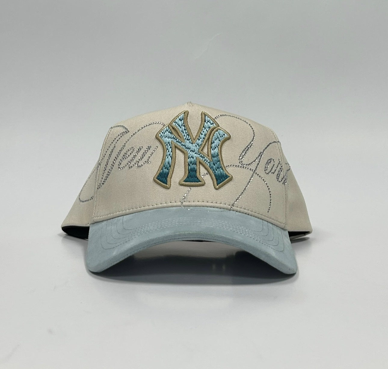 Caps'Fans  'NY Crystals' Hat- Light Blue