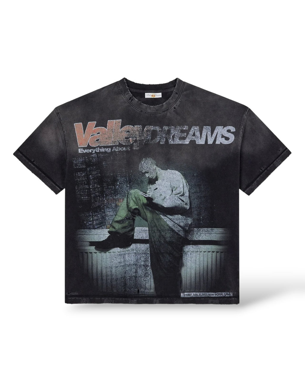 Vale 'Stanley' T-Shirt- Black