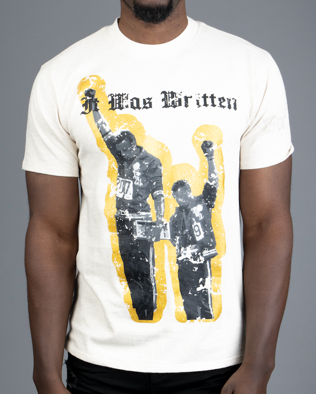 Doctrine '68 Olympiad' T-Shirt-  Heather Oatmeal