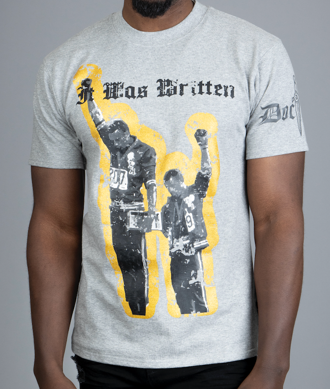 Doctrine '68 Olympiad' T-Shirt-  Heather Gray