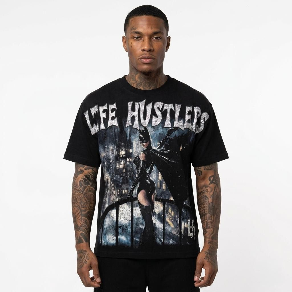 LH 'Batgirl' T-Shirt- Black