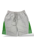 KD Rhinestone Nylon Shorts- Khaki/Green