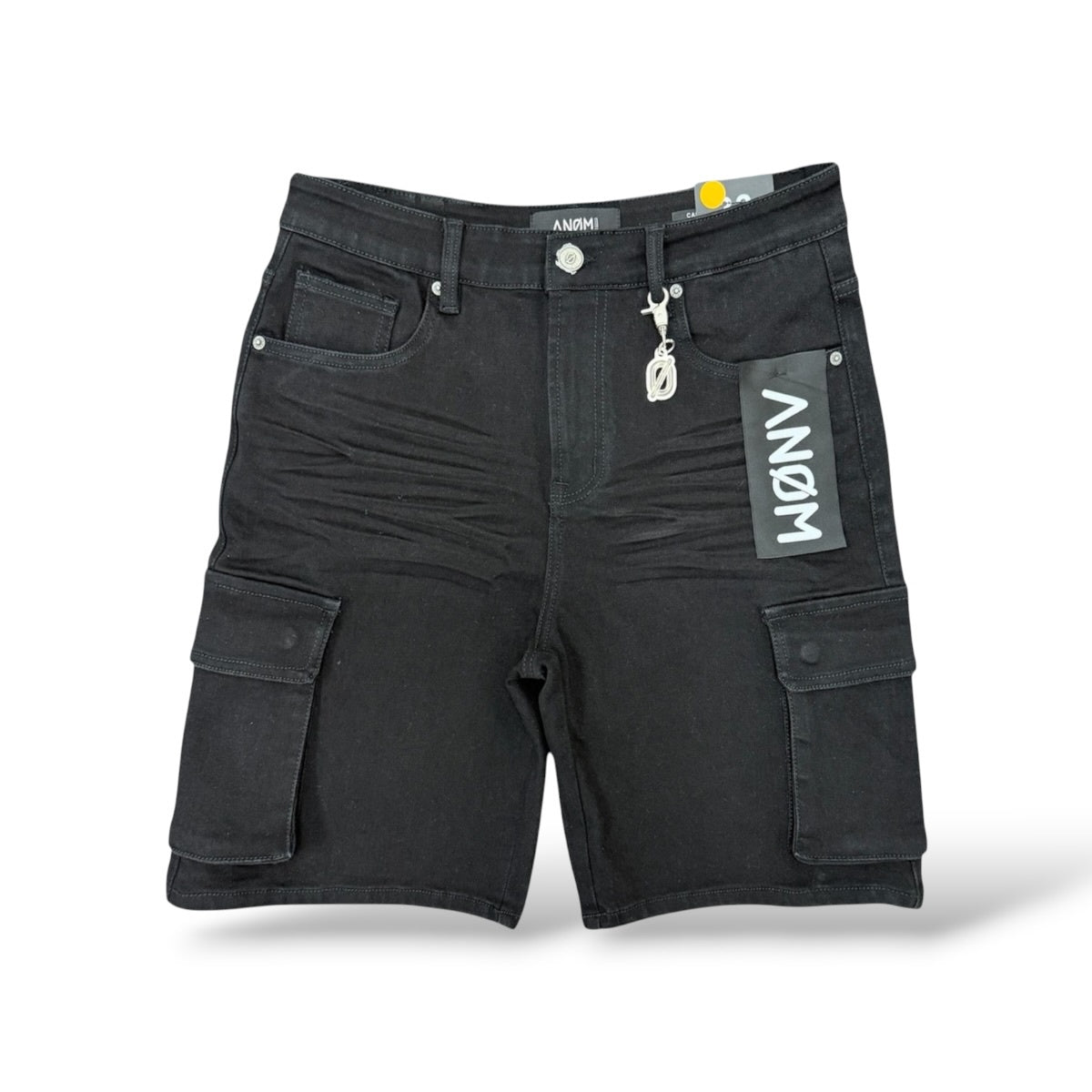 Anom 'Yazan' Cargo Shorts- Jet Black