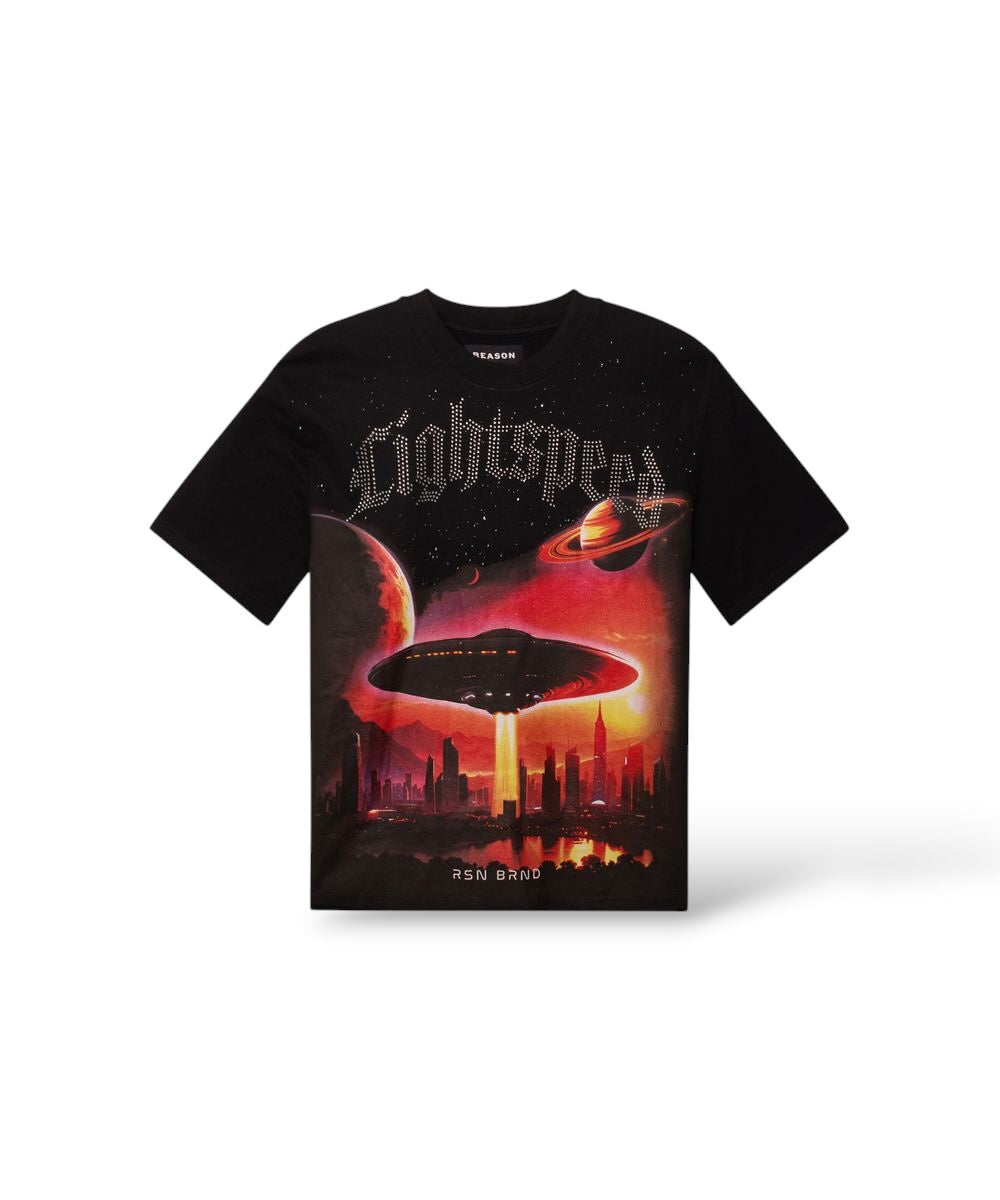 Reason 'Ufo' T-Shirt- Black