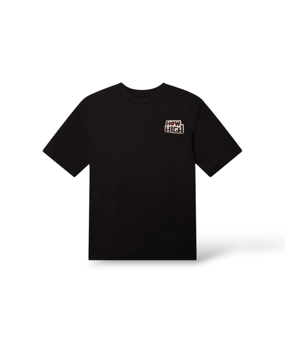 Reason 'How High' T-Shirt- Black