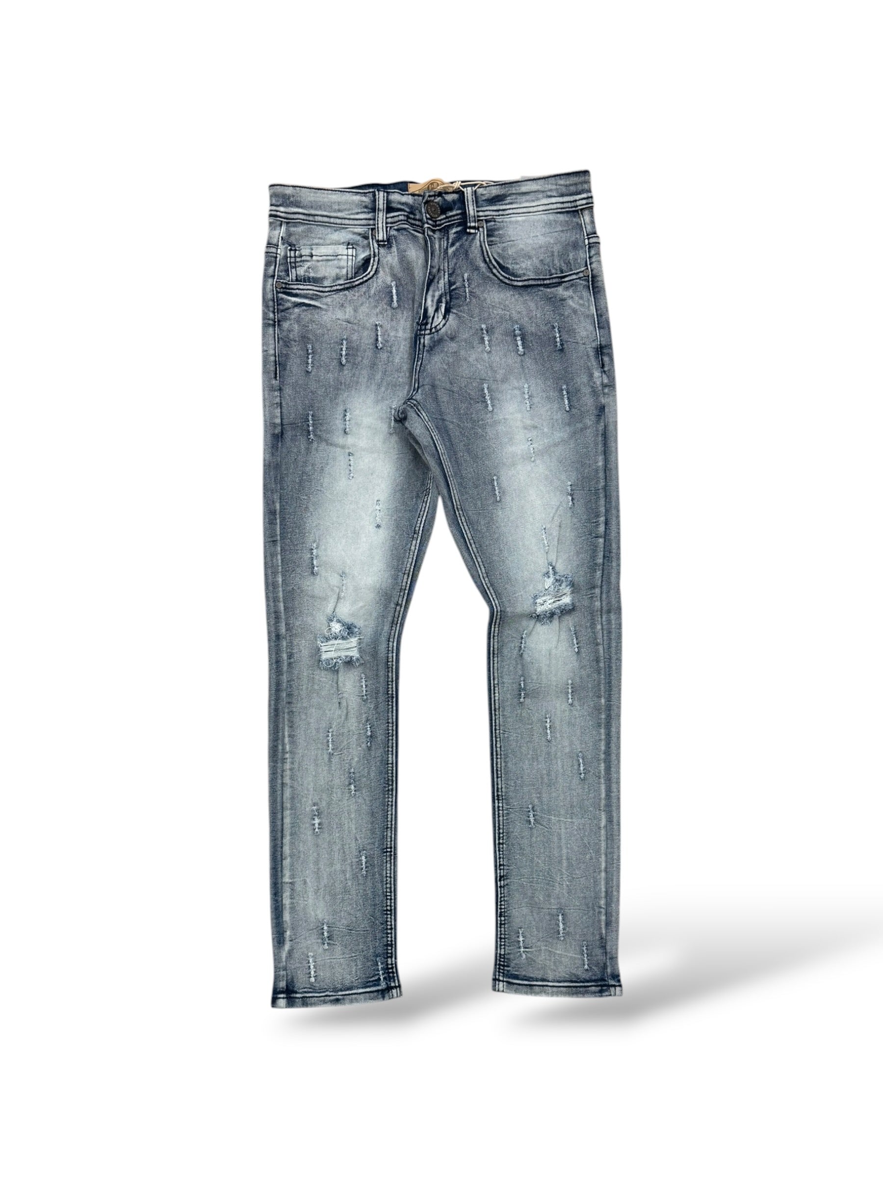 Bleeker Slim Fit Jeans- Ice