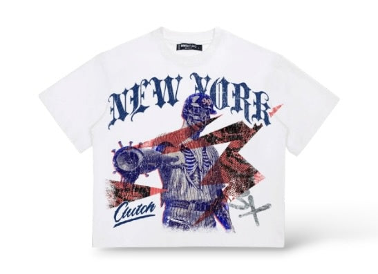 Roku 'Judgement Day' Boxy T-Shirt- White