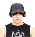 Cult 'Shimuchan' Mesh Back W/Curved Brim Trucker Hat- Black